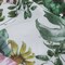 1 Yard Coral Florals and Foliage Mercerized Organic Egyptian Cotton Voile Printed Fabric